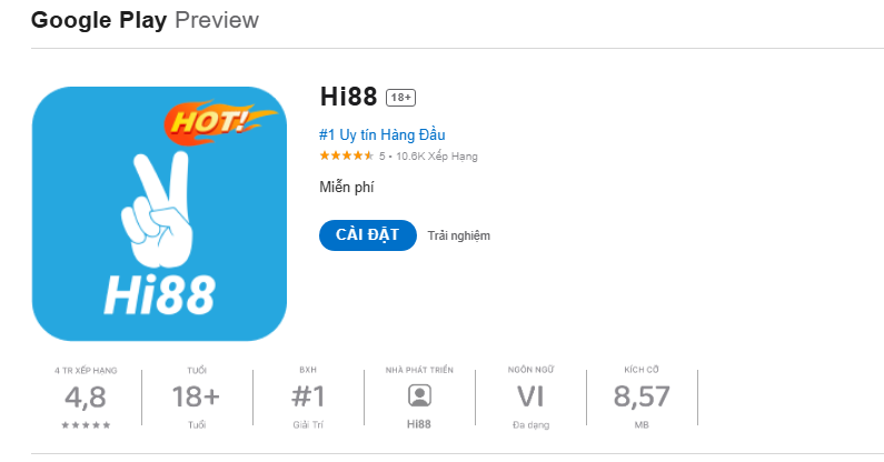 Giao Diện Tải App Androi